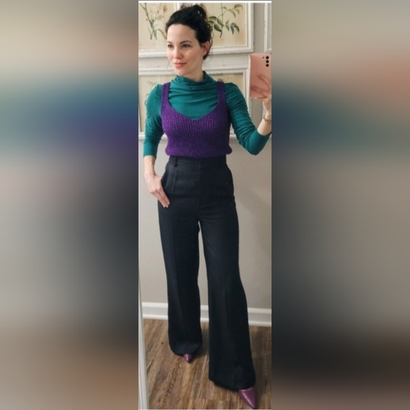 Sezane Matheo Trousers Black - Picture 5 of 6